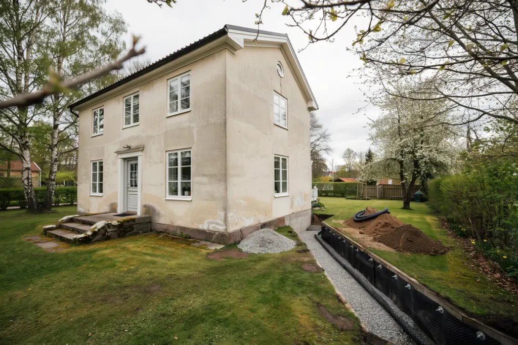 dr nera huset i tid tecken kostnader och smarta val f r en tryggare grund