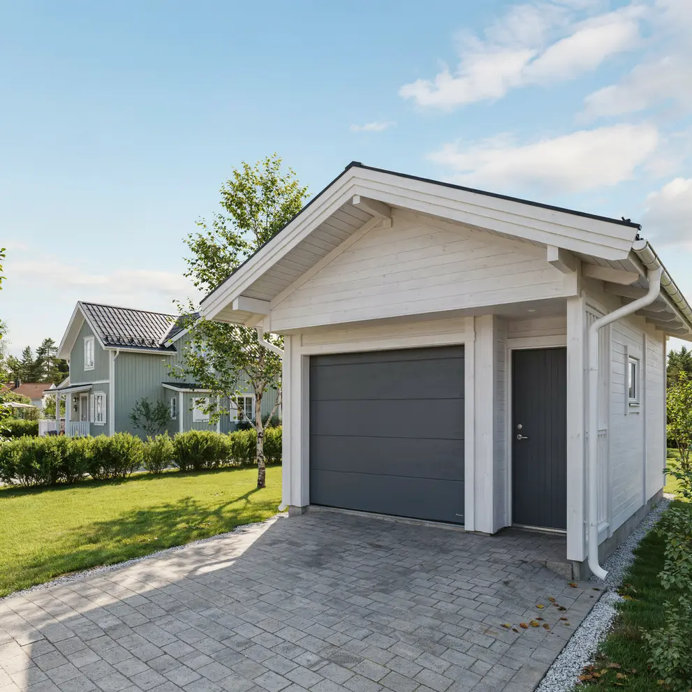 bygga garage carport cykelforrad i norrtalje roslagen vallentuna stockholm